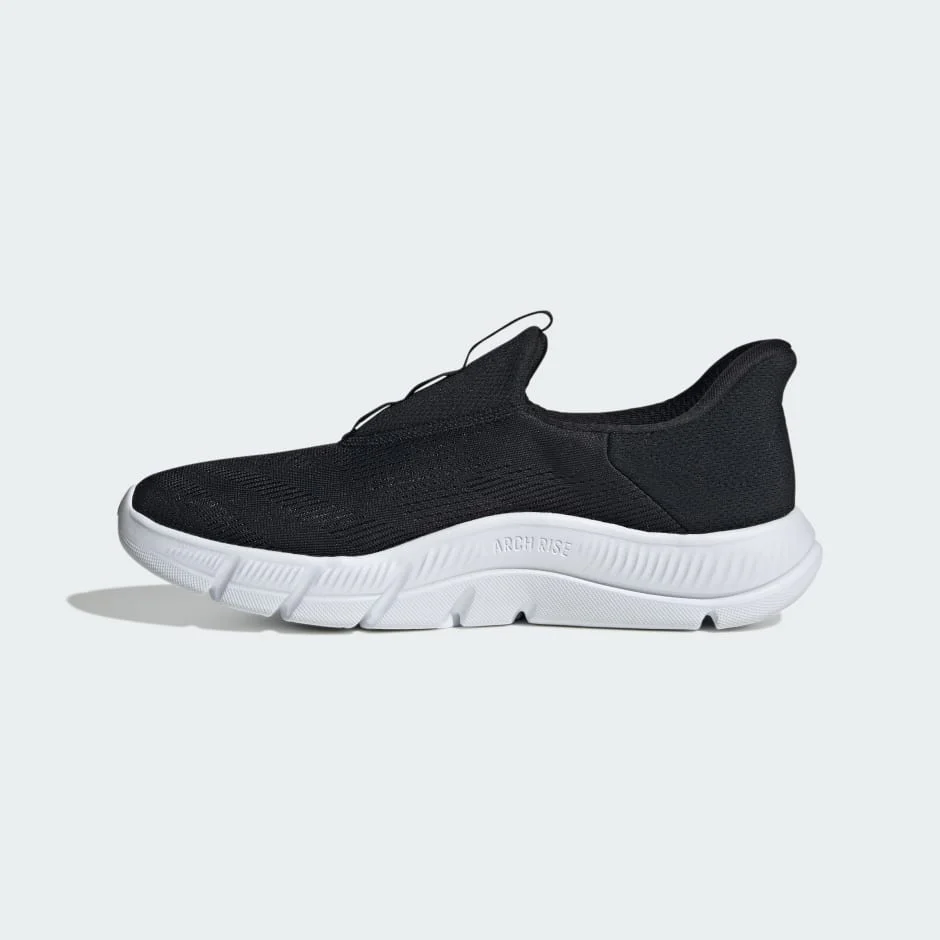 Giày thể thao Adidas Cloudfoam Flex Slip on Black HQ2568 — ảnh 4