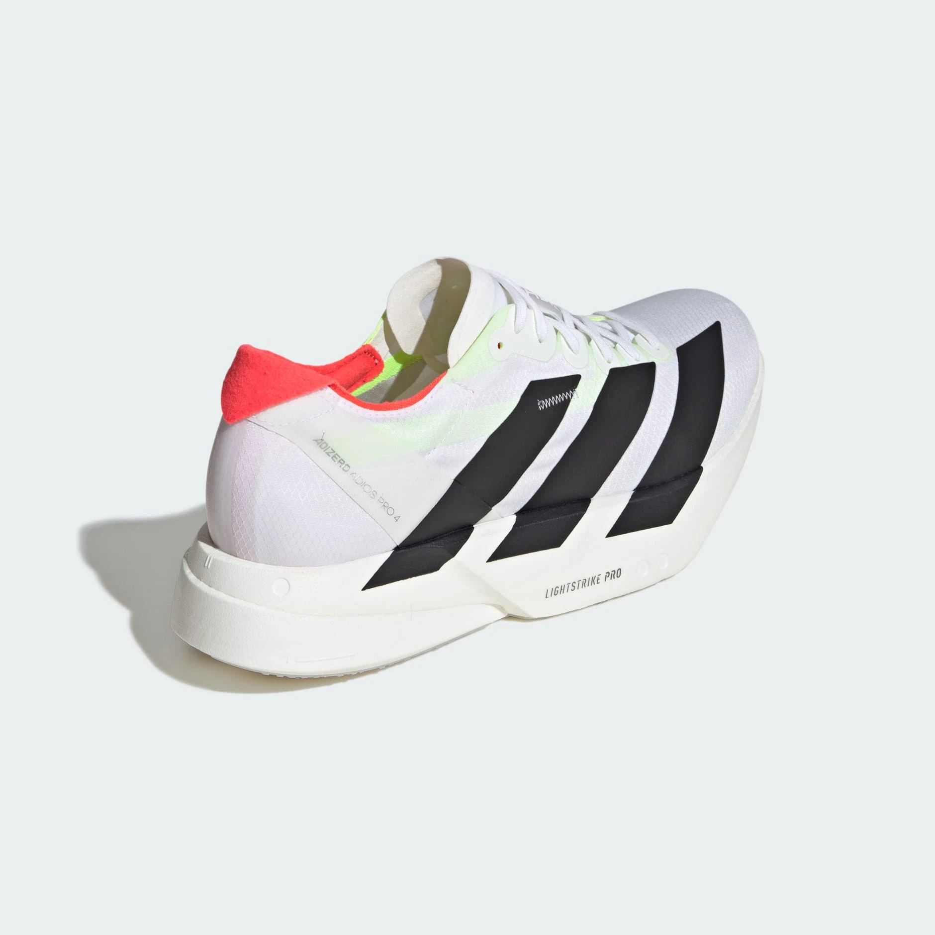 Giày chạy bộ Adidas Adizero Adios Pro 4 White JR1094 Like new — ảnh 2