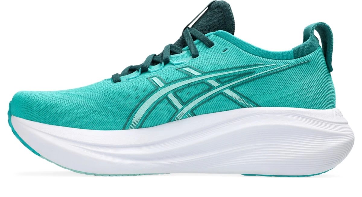 Giày chạy bộ Asics Gel Nimbus 27 Teal 1011B958-400 — ảnh 4
