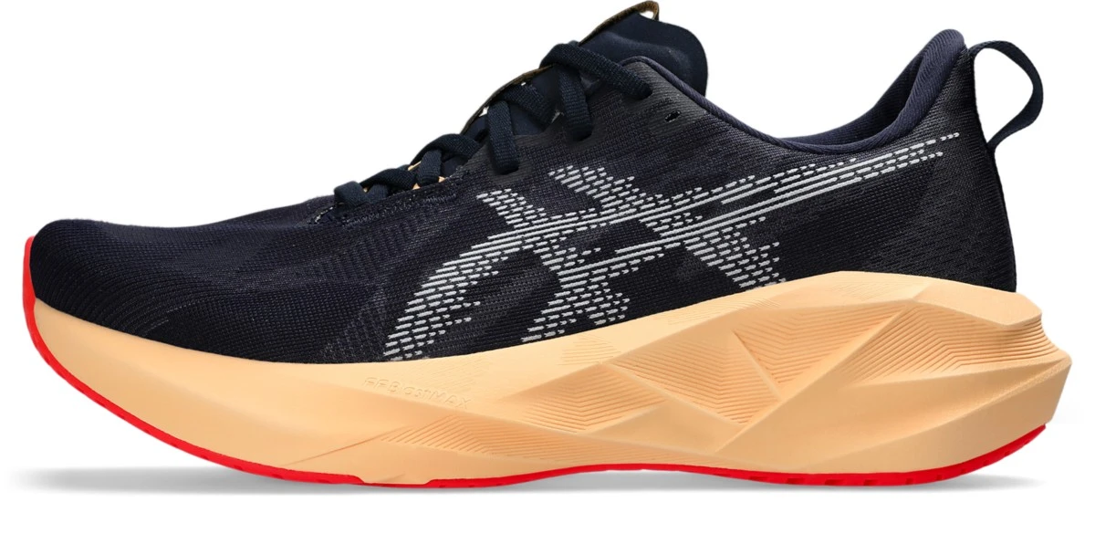 Giày chạy bộ Asics Novablast 5 Navy Orange 1011B975-404 — ảnh 1