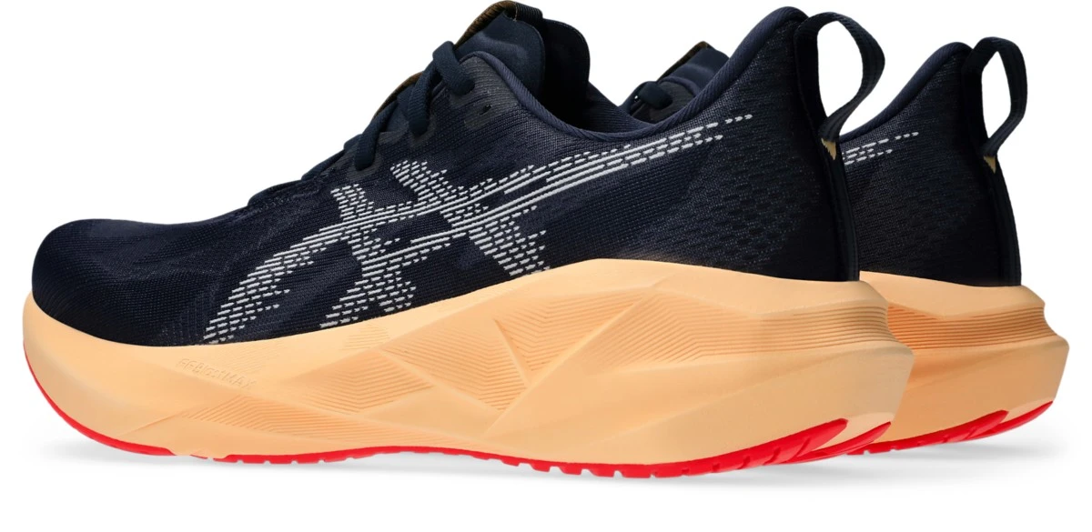 Giày chạy bộ Asics Novablast 5 Navy Orange 1011B975-404 — ảnh 3