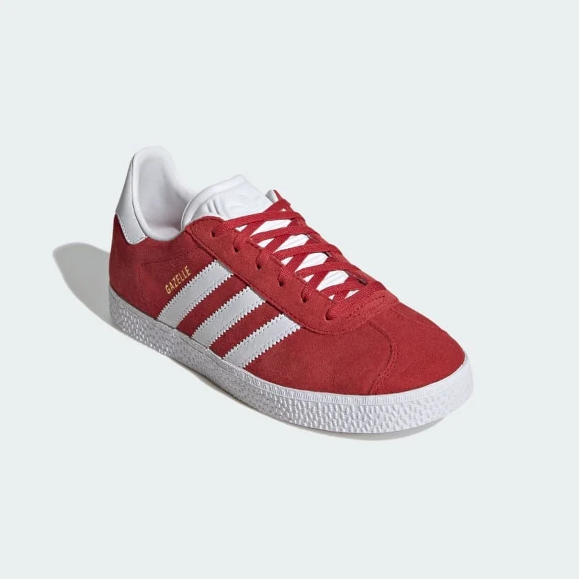 Adidas Gazelle J 'Scarlet' IF9804 — ảnh 4