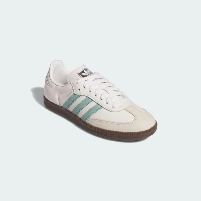 Adidas Samba OG 'White / Hazy Green' IH2752 — ảnh 4
