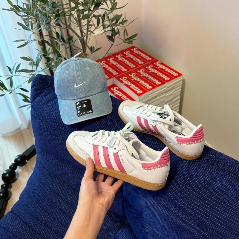 Adidas Samba OG 'White / Rose Tone' JI2013 — ảnh 2