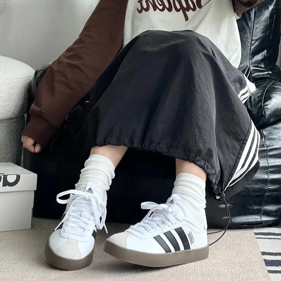 Adidas VL Court 3.0 White Black ID8797 — ảnh 3