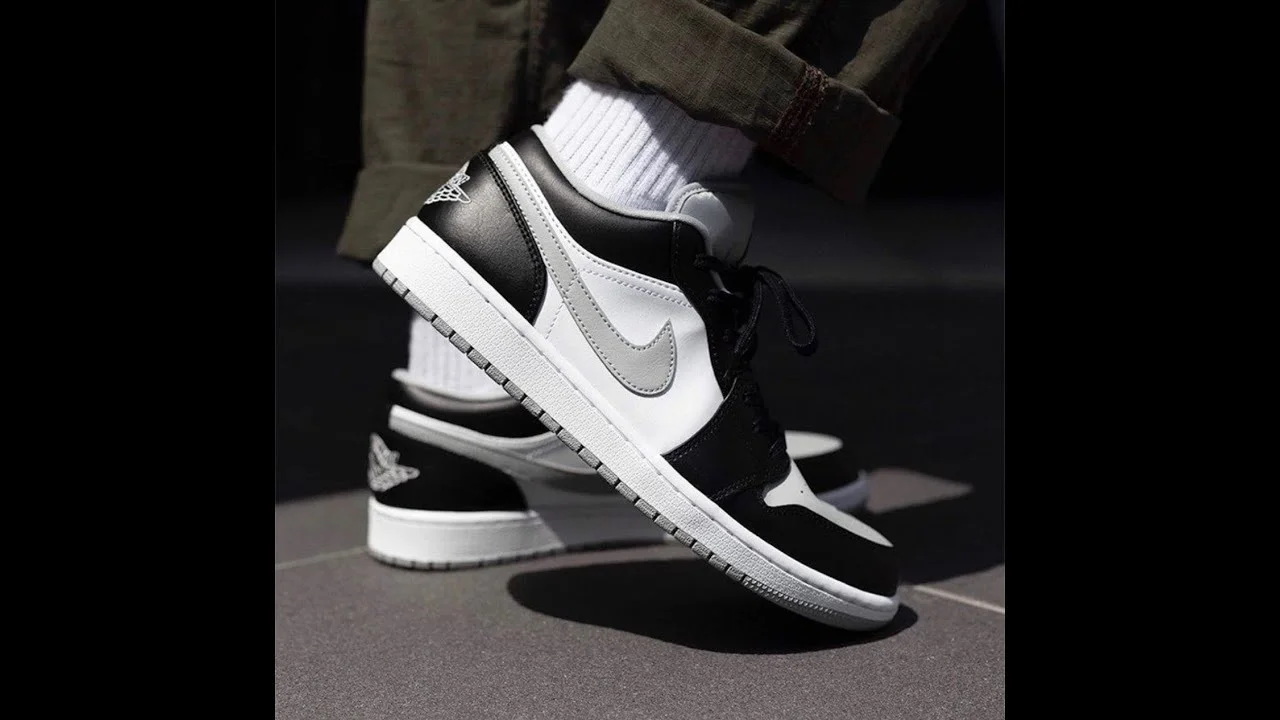 Air Jordan 1 Low Smoke Grey V3 553558-040 — ảnh 4