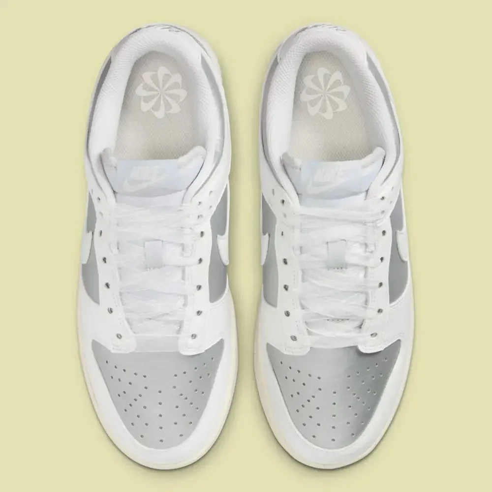 Nike Dunk Low Metallic Platinum IB7311-001 — ảnh 3