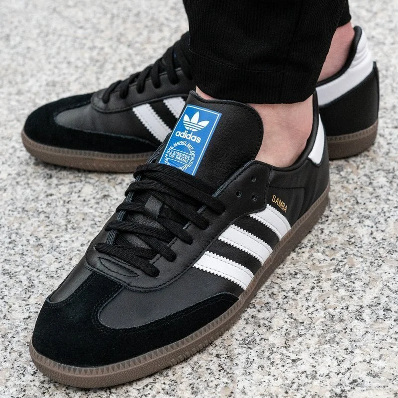 Adidas SamBa OG J 'Black' IE3676 — ảnh 9