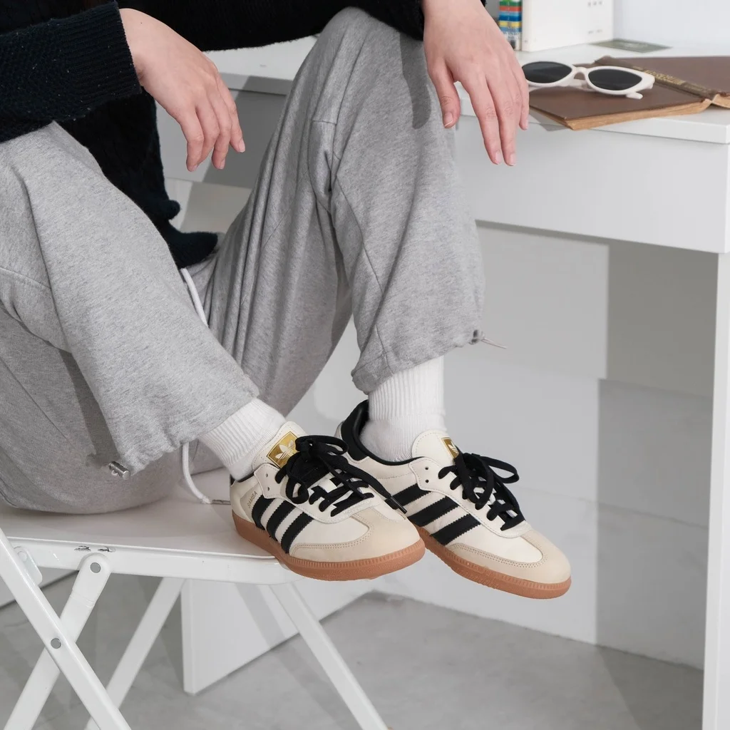 Adidas Samba OG 'Cream White / Sand Strata' ID0478 — ảnh 2