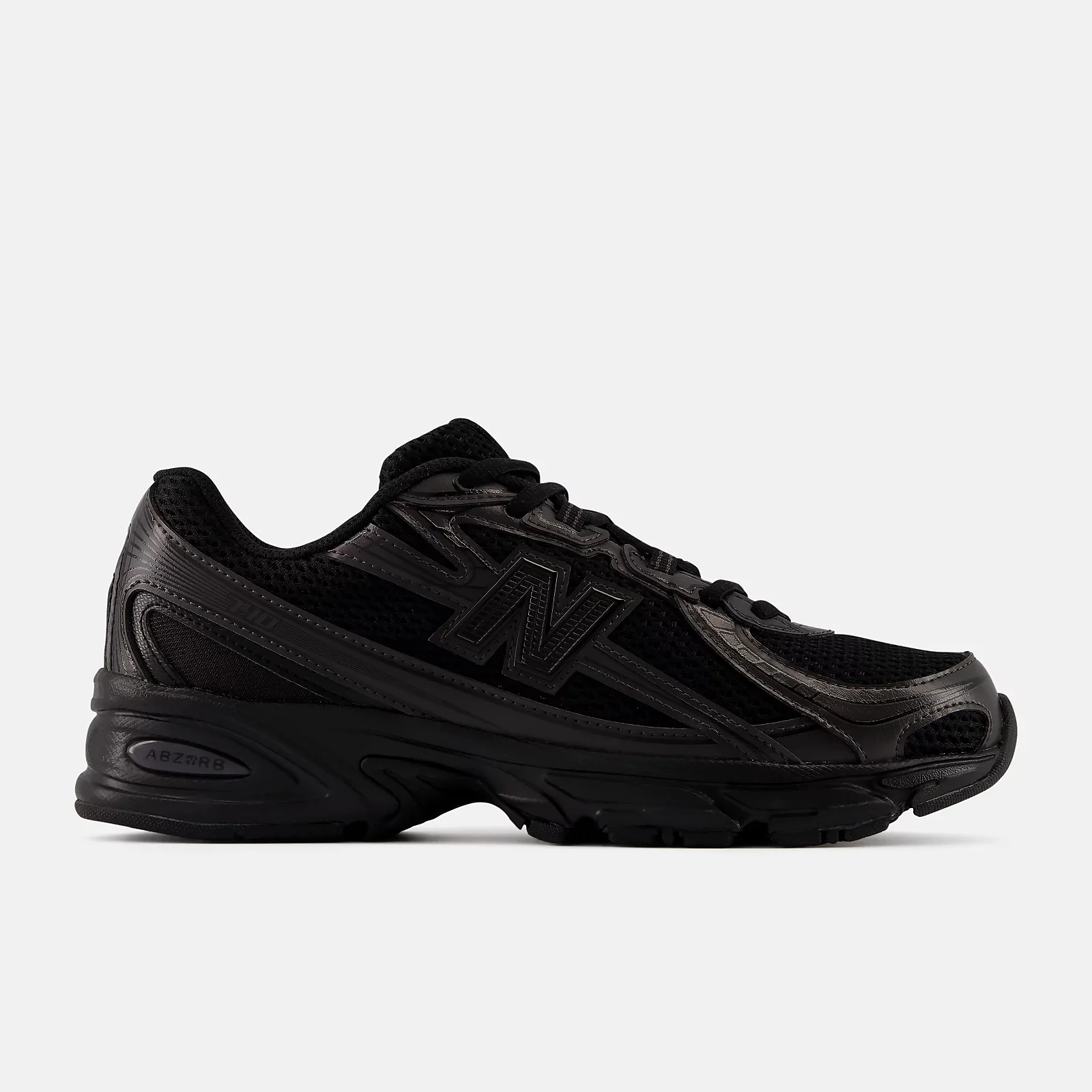 New Balance 740 Triple Black – Box thay thế U740BO2 — ảnh 1