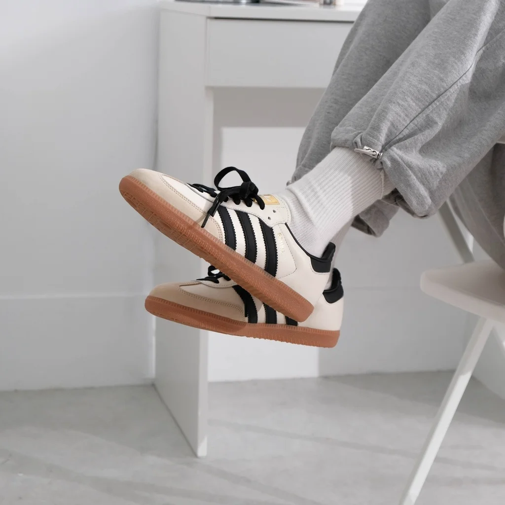 Adidas Samba OG 'Cream White / Sand Strata' ID0478 — ảnh 3