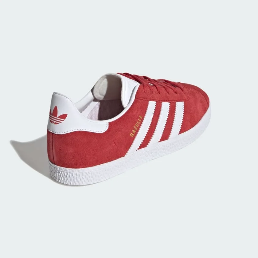 Adidas Gazelle J 'Scarlet' IF9804 — ảnh 3