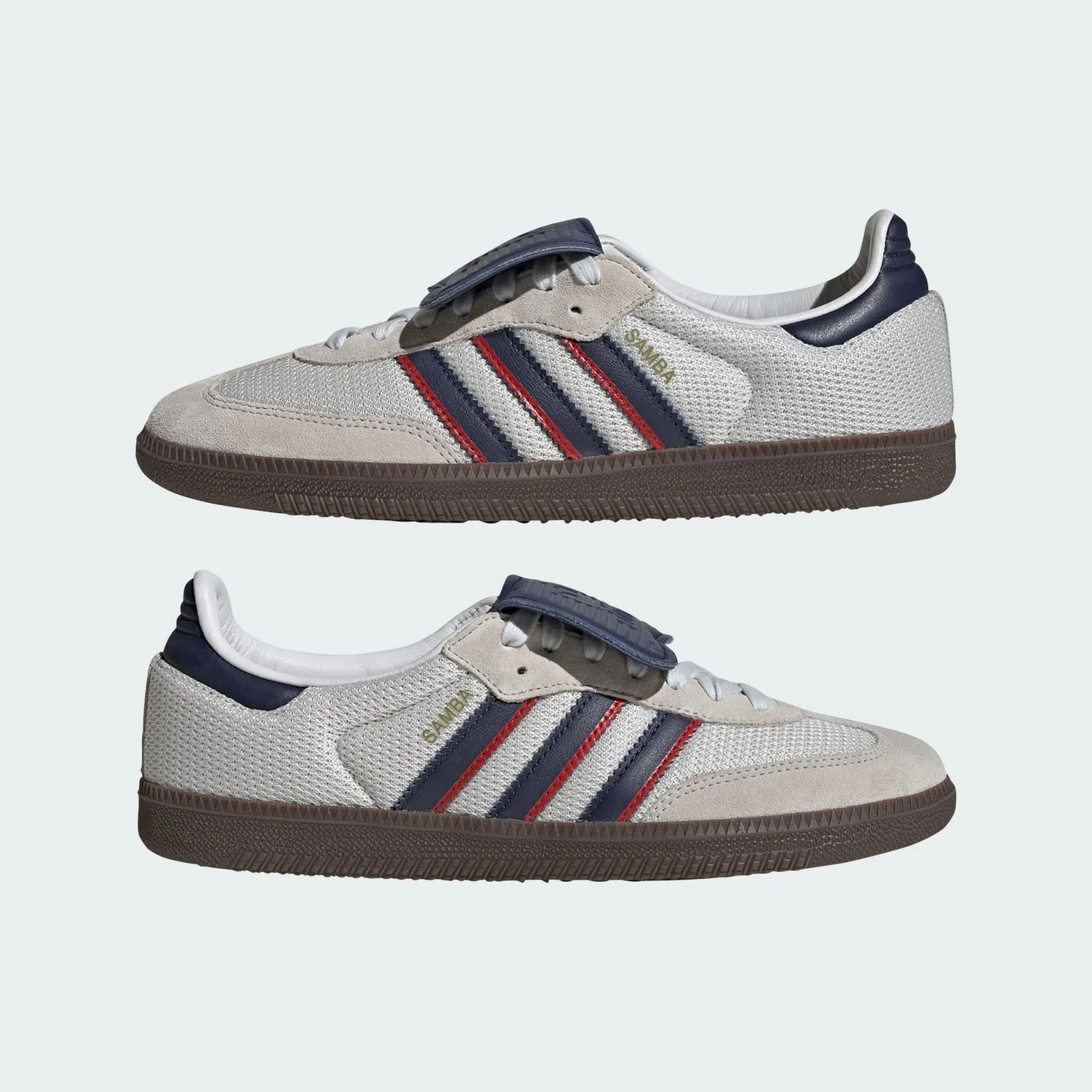 Adidas Samba LT Crystal White Dark Blue IE9169 — ảnh 4