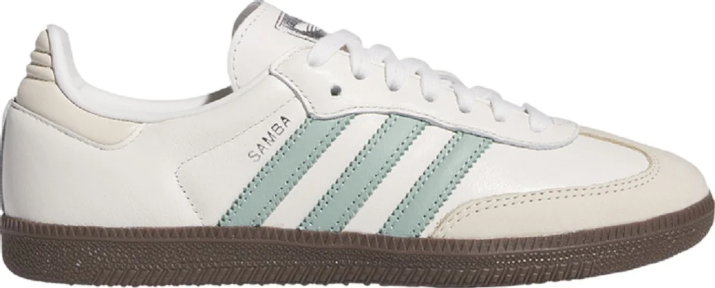 Adidas Samba OG 'White / Hazy Green' IH2752 — ảnh 1