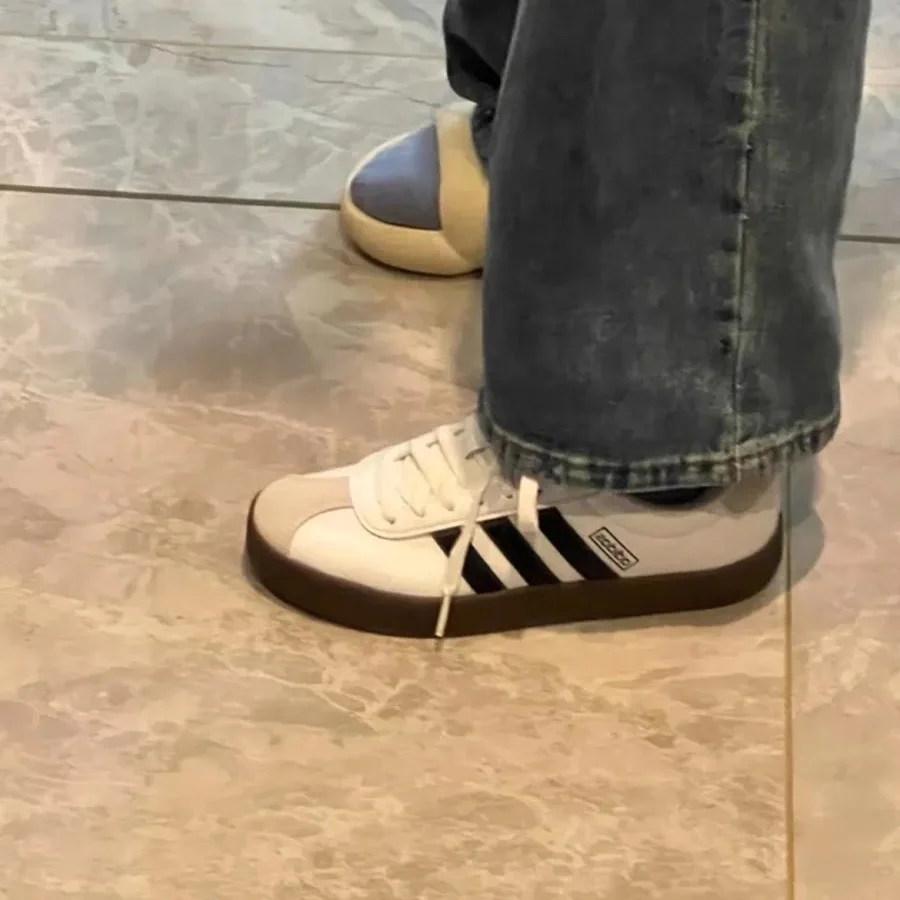 Adidas VL Court 3.0 White Black ID8797 — ảnh 2