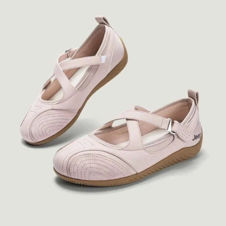 Jeep Mary Jane Toe Ballet Hồng P661W13310 — ảnh 1