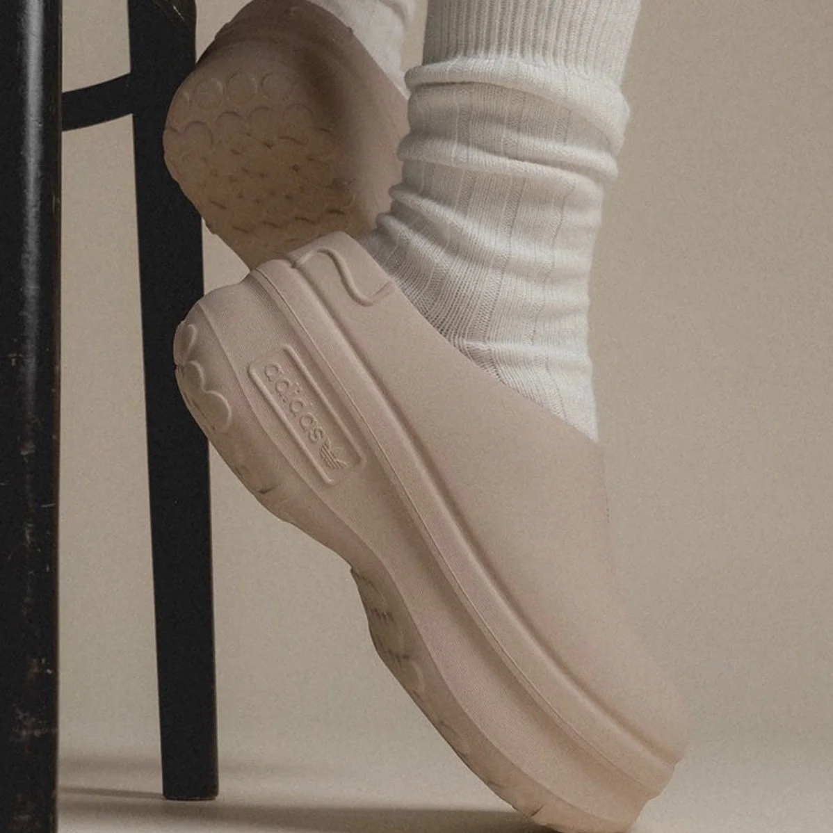 Adidas Adifom Stan Smith Mule Wonder Taupe IE7052 — ảnh 4