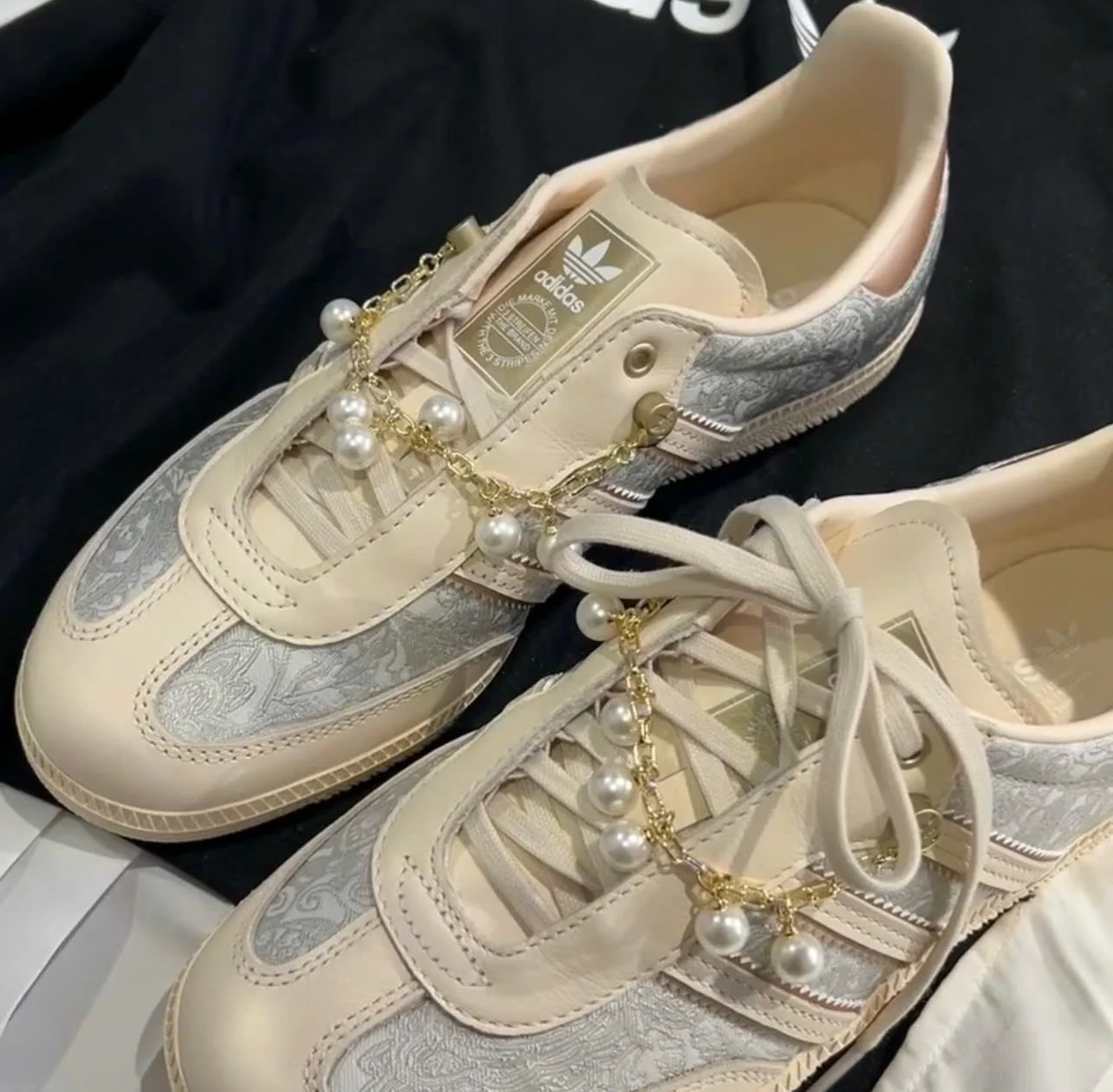 Adidas Samba OG 'Ngọc Trai' JQ2616 — ảnh 3
