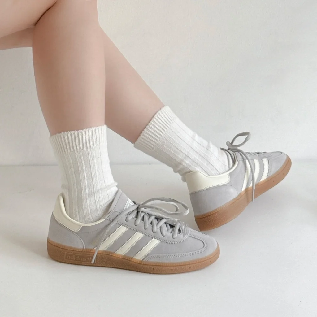 Adidas Handball Spezial 'Grey Two / Cream' IF7086 — ảnh 3
