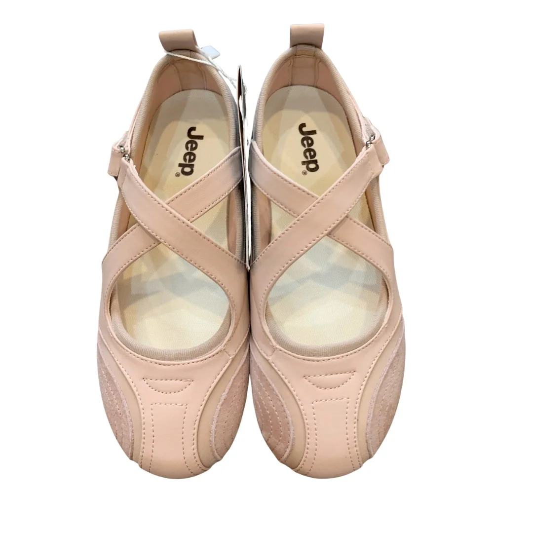 Jeep Mary Jane Toe Ballet Hồng P661W13310 — ảnh 4