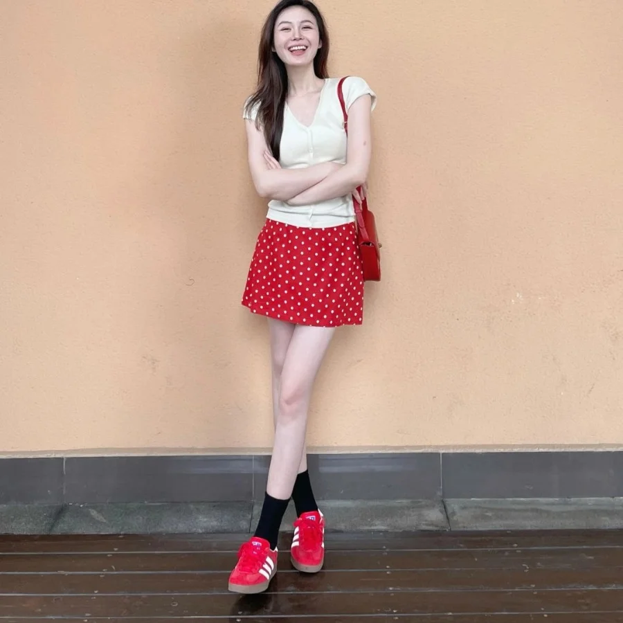 Adidas Gazelle Indoor 'Better Scarlet' JI2063 — ảnh 4