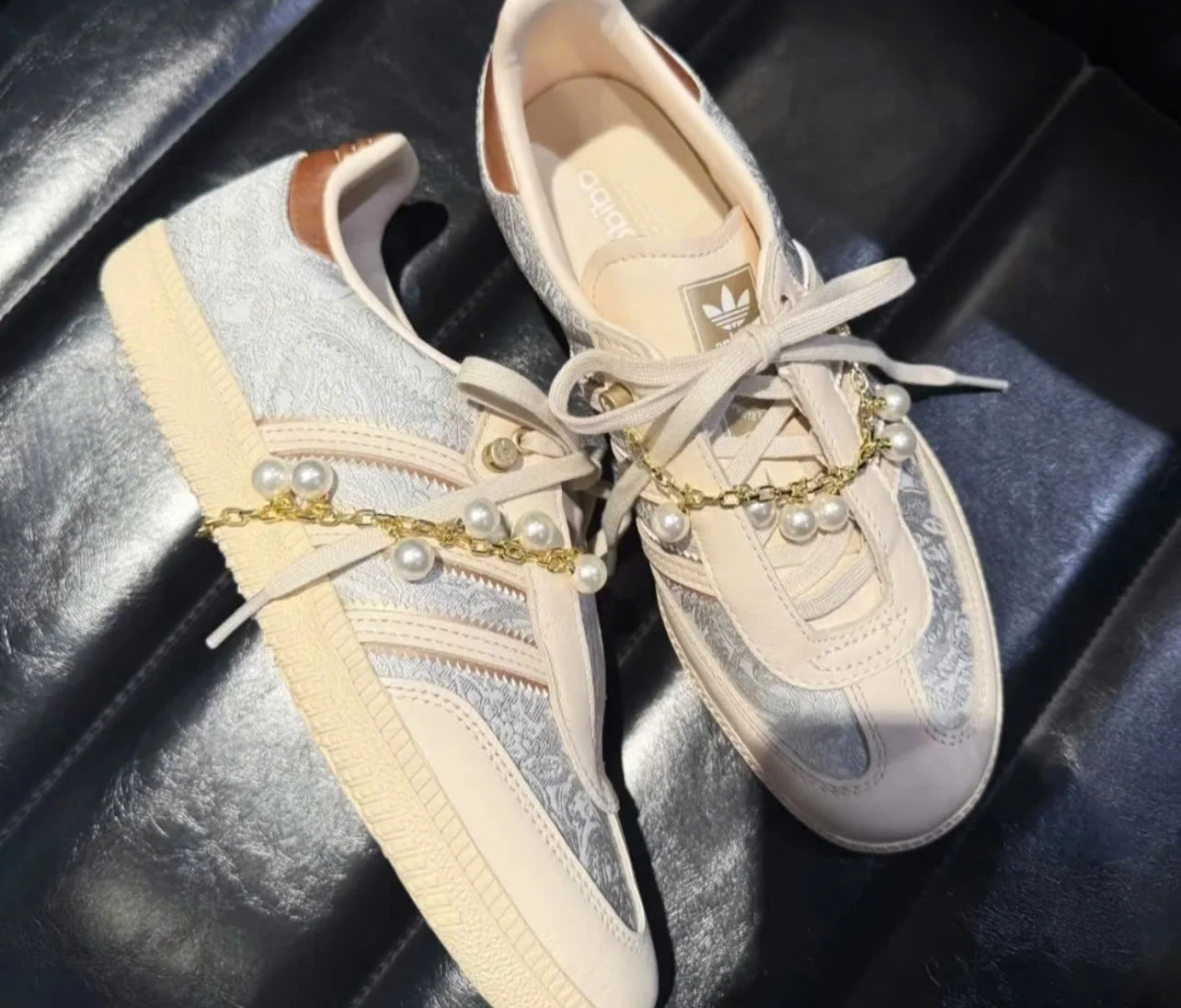 Adidas Samba OG 'Ngọc Trai' JQ2616 — ảnh 4