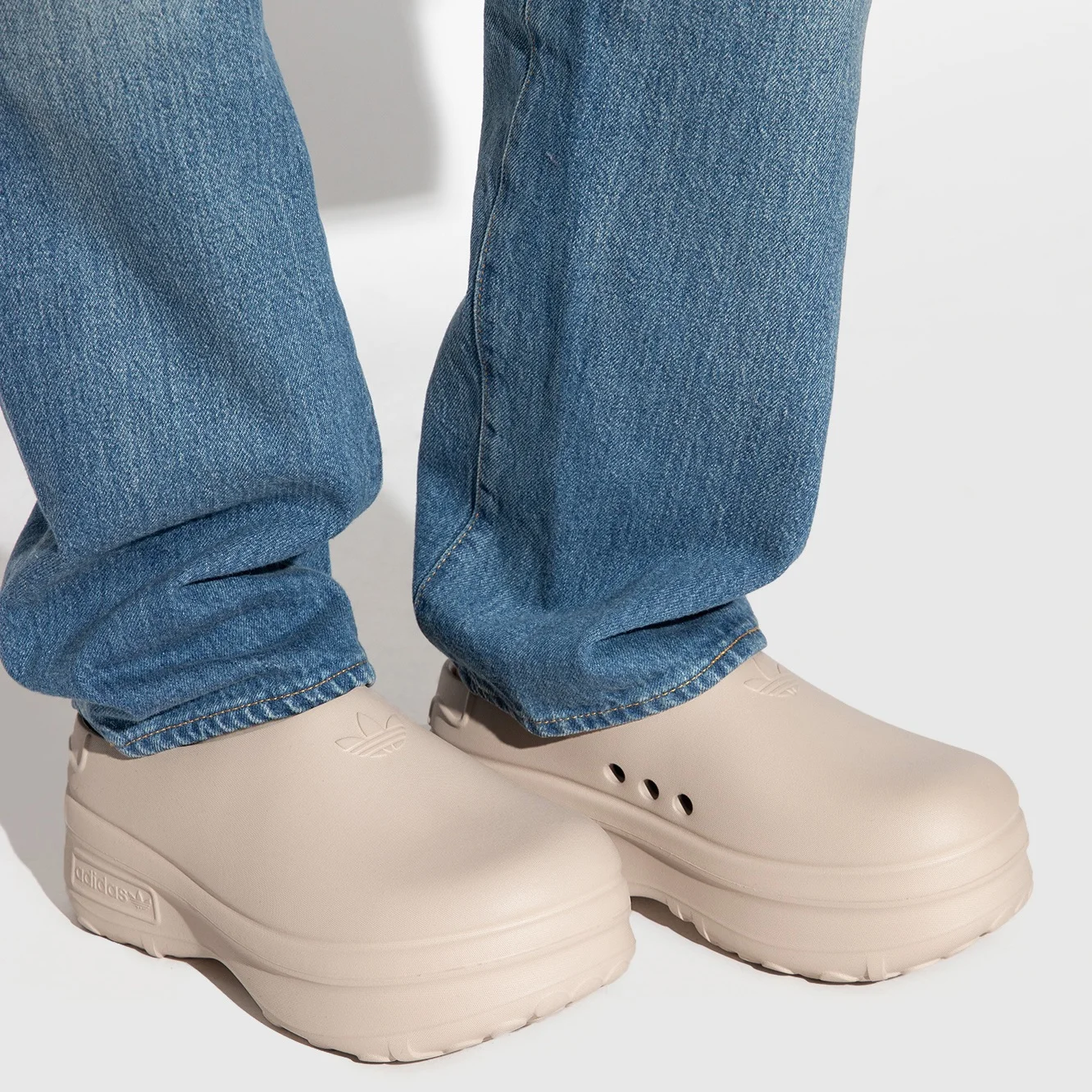 Adidas Adifom Stan Smith Mule Wonder Taupe IE7052 — ảnh 3