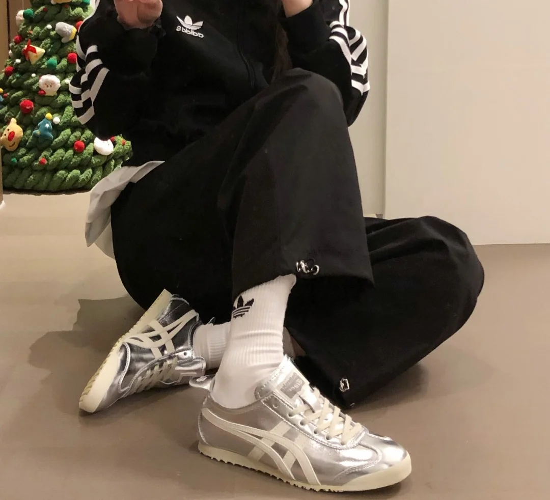 Onitsuka Tiger Mexico 66 Silver Off White 1183B566-021 — ảnh 4