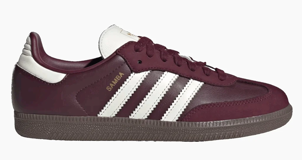 Adidas Samba OG Maroon JR8844 — ảnh 1