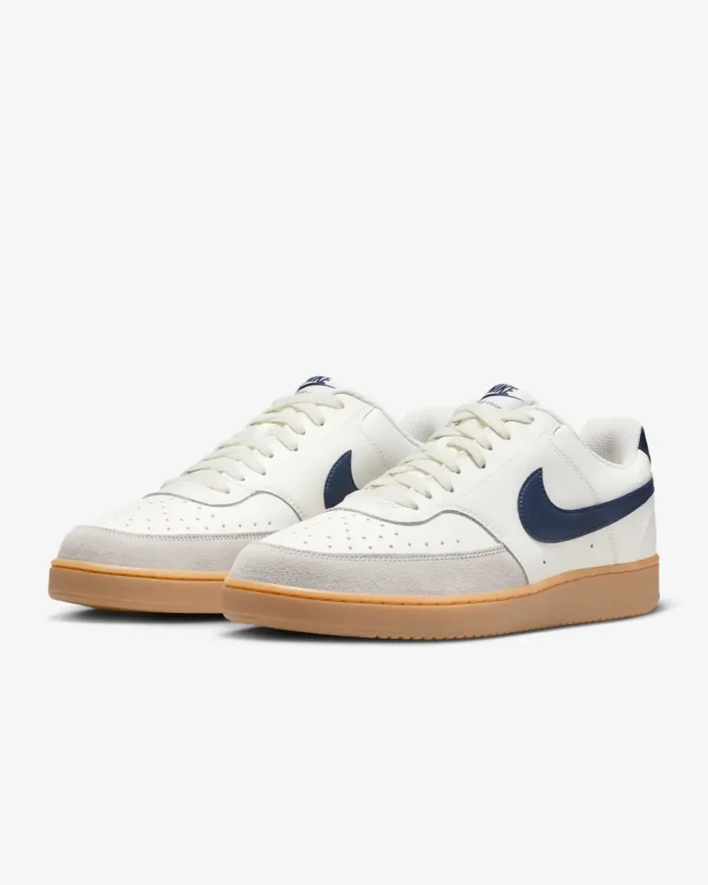 Nike Court Vision Low White Navy HF1068-133 — ảnh 3